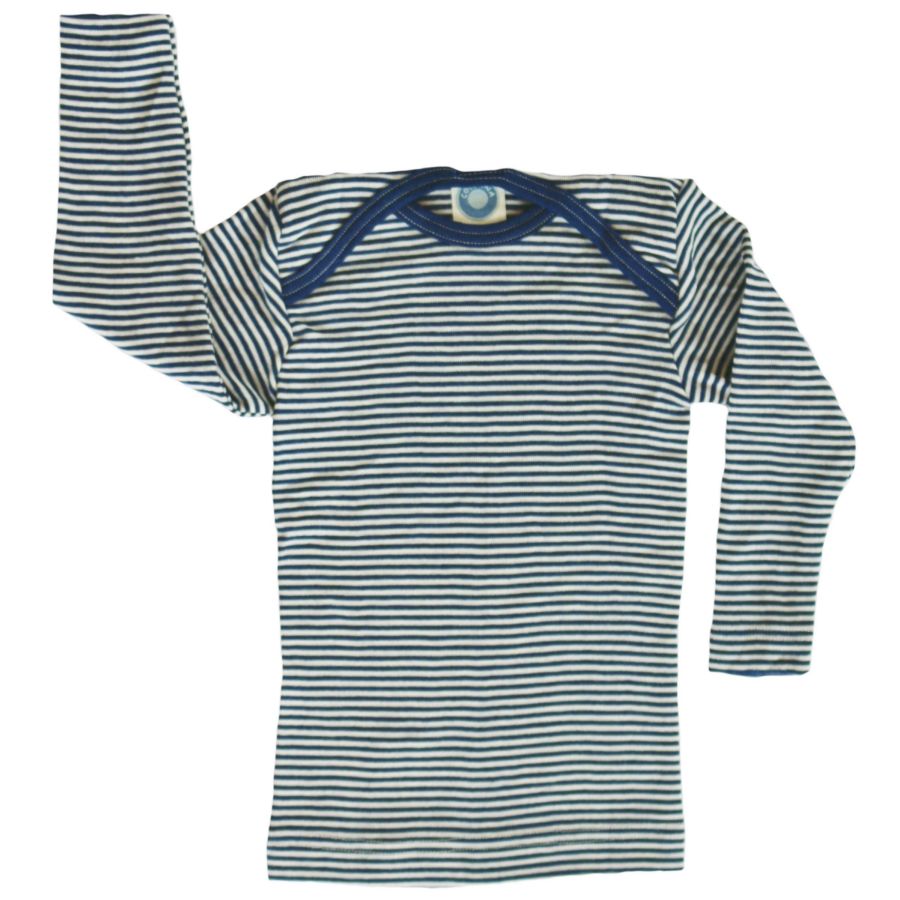Atmungsaktives Wolle Seide Shirt