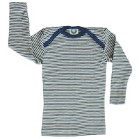 Atmungsaktives Wolle Seide Shirt