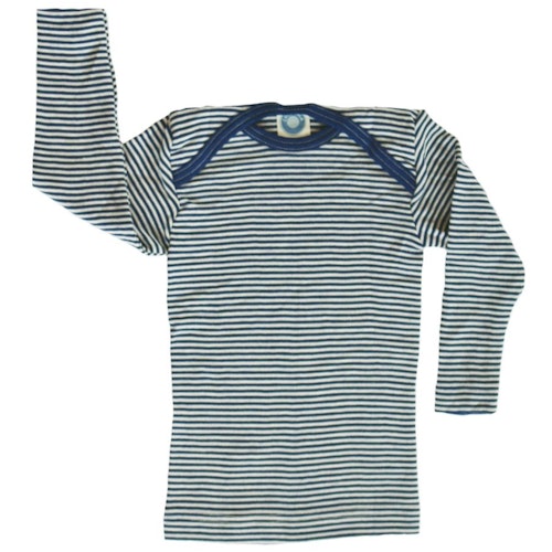 Atmungsaktives Wolle Seide Shirt