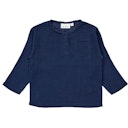 Vorschaubild Musselin Langarmshirt uni