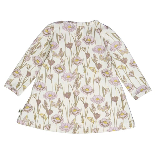 Stufenkleid langarm Blümchen