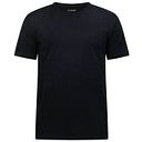 Vorschaubild Herren T-Shirt Wolle schwarz XL