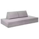 Vorschaubild Funzy Spielsofa 4-teilig Grau
