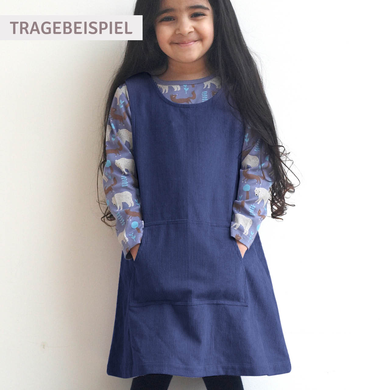 Trägerkleid Cord