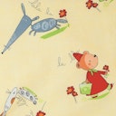 Vorschaubild Kopfschutz Babybett schadstofffrei "Maus/Zitrone"