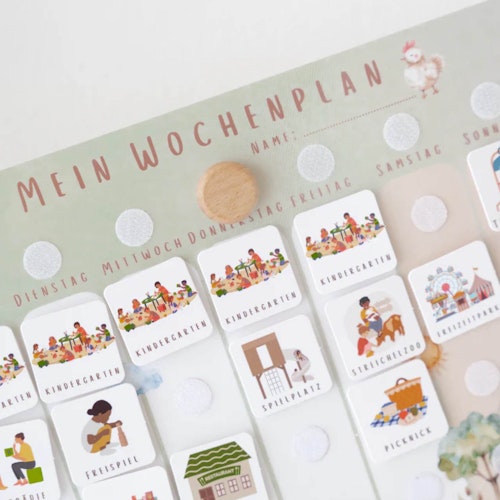 Wochenplaner Bauernhof inkl. 420 Symbole