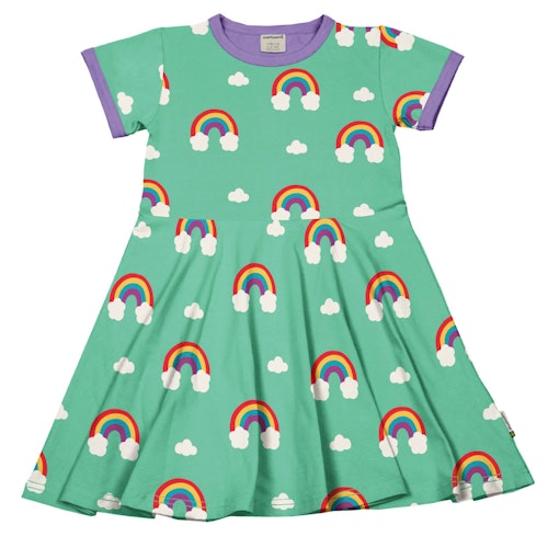 Flatterkleid kurzarm Fee