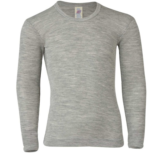 Wolle Seide Kinder Langarmshirt