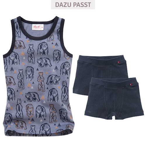 Boxershorts Doppelpack Rippstrick