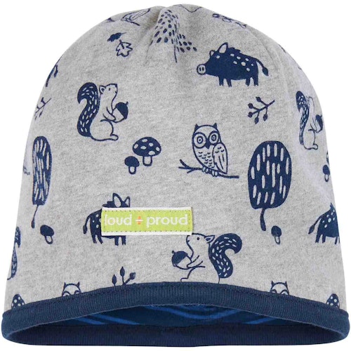 Wendemütze Sweat Waldtiere