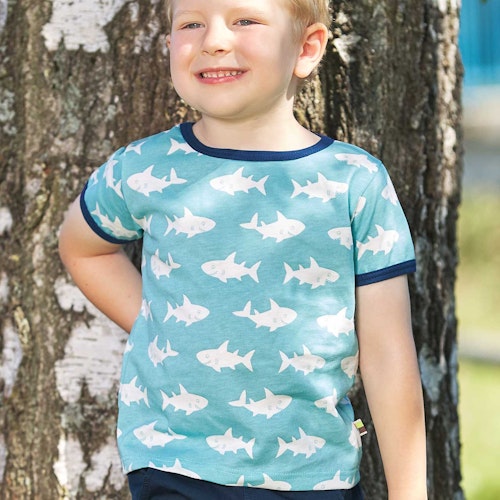 Leichtes Kurzarm Shirt Meereswelt