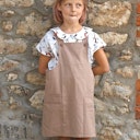 Vorschaubild Trägerkleid Twill