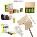 Vorschaubild Steckenpferd Holz Einhorn