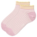 Vorschaubild Doppelpack Sneakersocken Blumen rosa