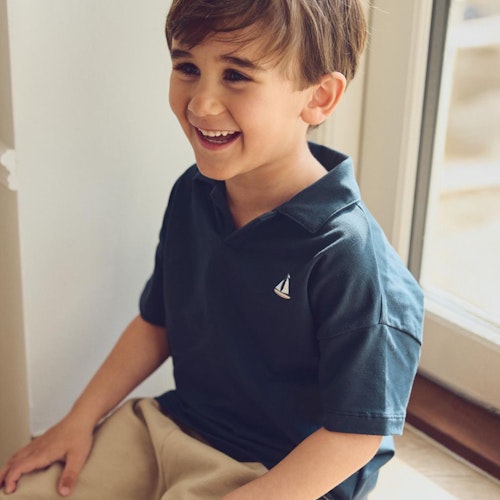 Edles Poloshirt uni