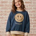 Vorschaubild Pullover beige Wikinger Print