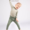 Vorschaubild Baby Body langarm mit Druckknöpfen