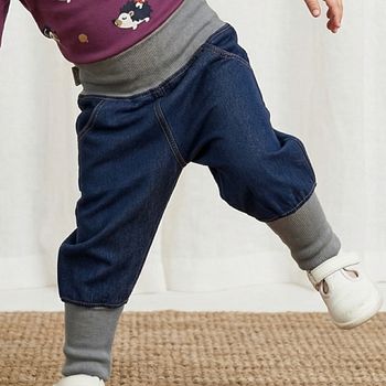 Hose Denim blau