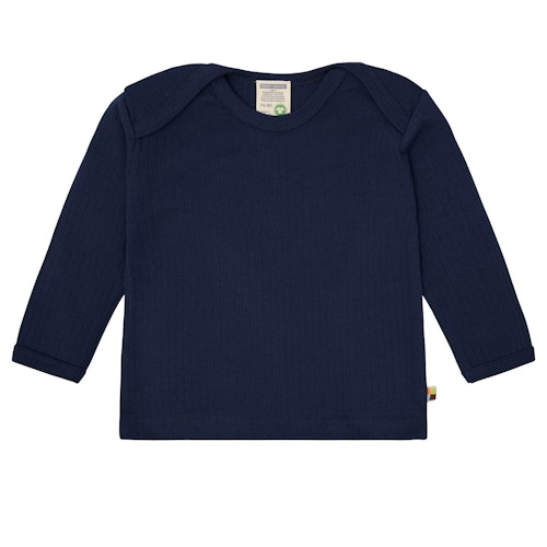 Softes Langarmshirt grobe Rippe