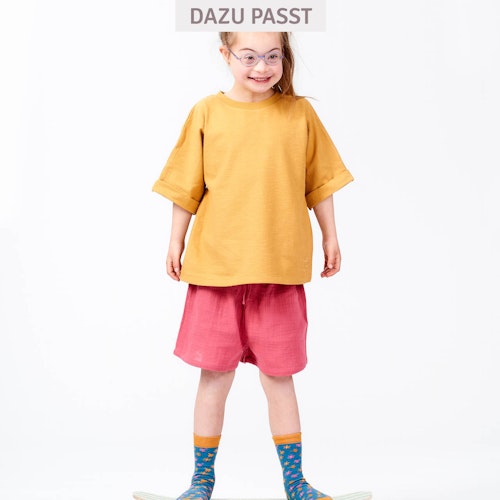 Musselin Kinder Shorts luftig