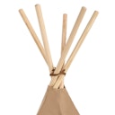 Vorschaubild Spielzelt Tipi Braun – 140 cm