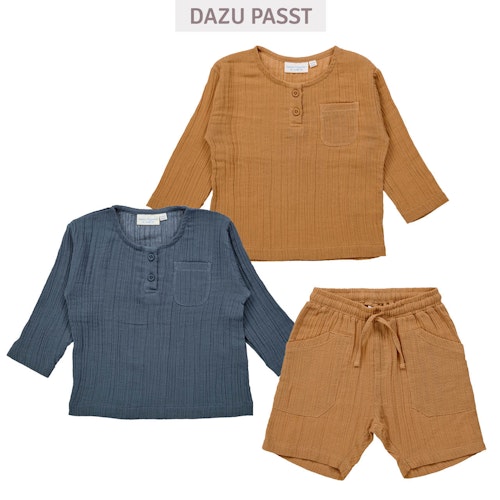 Musselin Kinder Shorts luftig