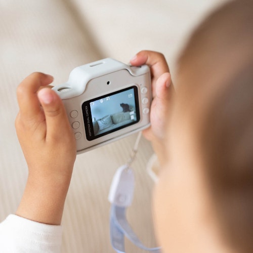 Digitalkamera Expert ab 3 Jahren mit Selfiekamera blau