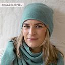 Vorschaubild Damen Wollmütze lila