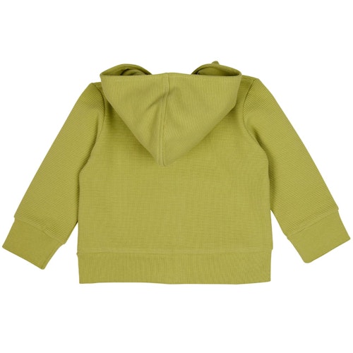 Kapuzen Sweatjacke strukturiert