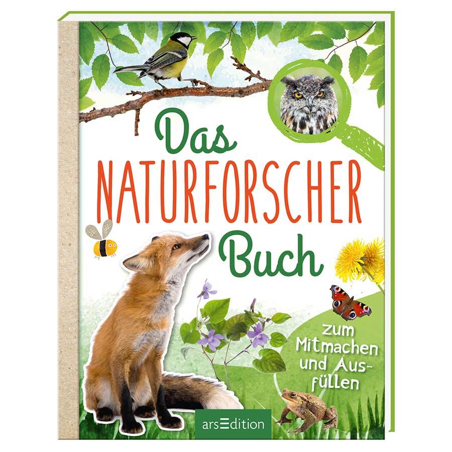 Buch über die Natur zum Mitmachen und Ausfüllen