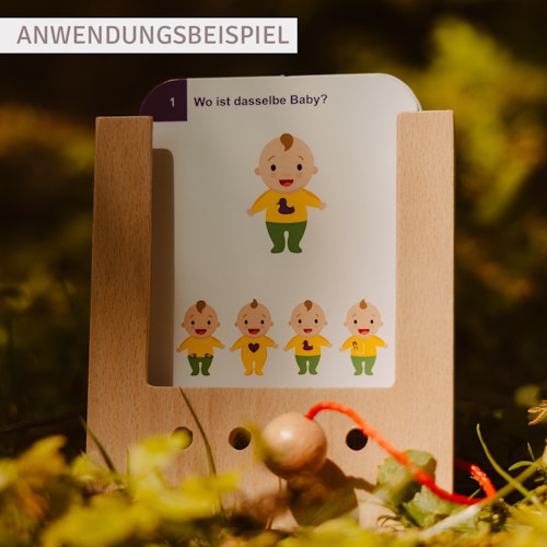 Was fehlt? Kartensatz ab 4 Jahren (ohne Lochkasten)