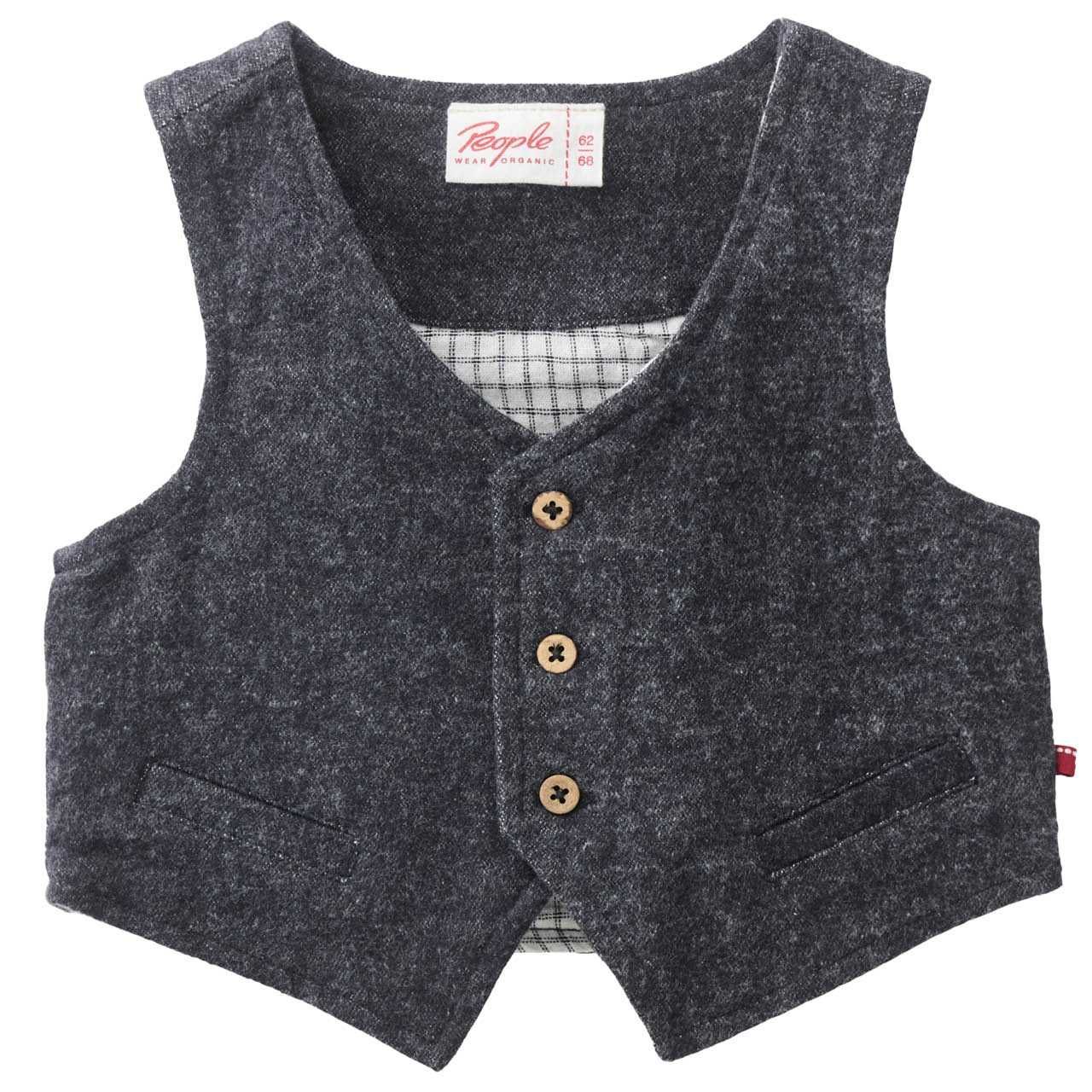 Weste People Wear Organic ohne Arm Bio-Baumwolle