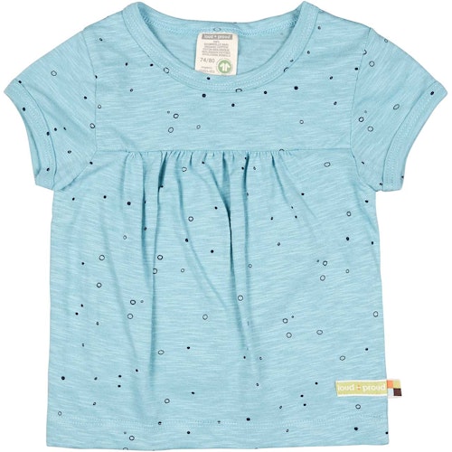 Leichtes Slub Jersey Shirt kurzarm