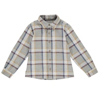 Festes kariertes Twill Hemd