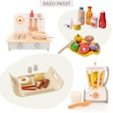 Vorschaubild Kleine Spielküche und Grill aus Holz