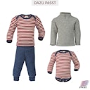 Vorschaubild Baby Body langarm mit Druckknöpfen