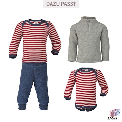 Baby Body langarm mit Druckknöpfen