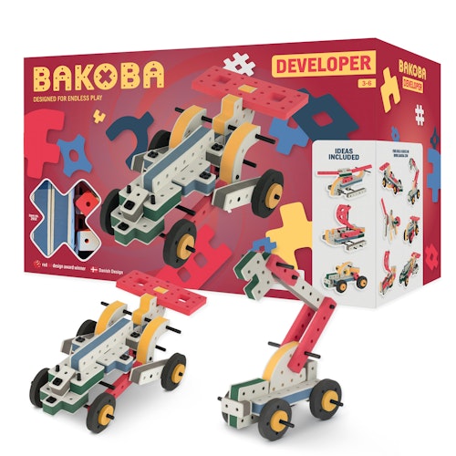 Kreatives Bauset aus Schaumstoff 49 Teile - Developer