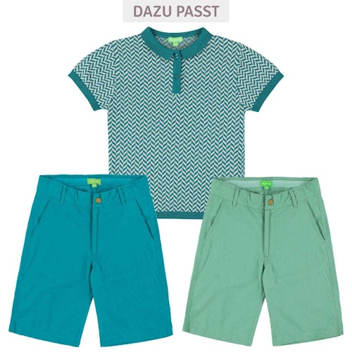 Kurzarm Poloshirt Frottee Wal-Details