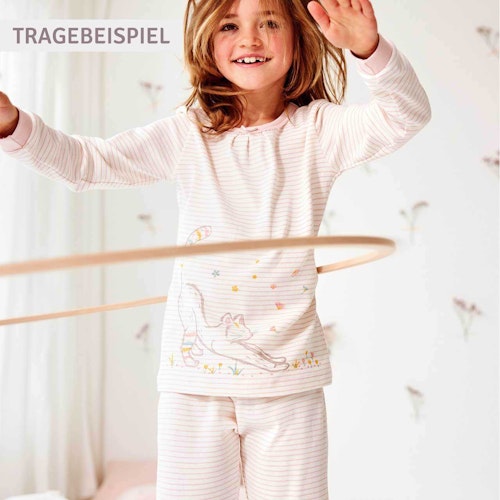 Schlafanzug People Wear Organic langarm Motiv