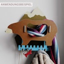 Vorschaubild Kindergarderobe Robbe – Wandgarderobe mit 7 Haken