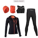 Vorschaubild Herren Damen Beanie Wolle Seide orange