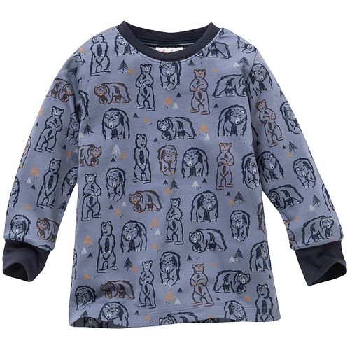 Schlafanzug People Wear Organic langarm Motiv
