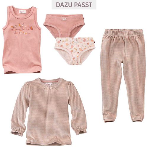 Schlafanzug People Wear Organic Nicki langarm Motiv