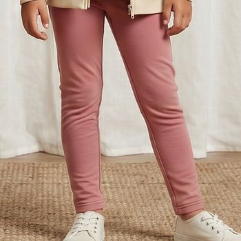 Sweat Leggings uni rosa