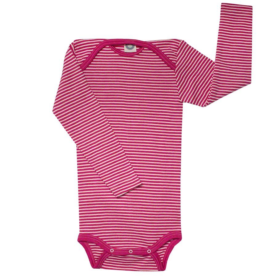 Atmungsaktiver Body Wolle Seide