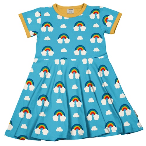 Flatterkleid kurzarm Fee