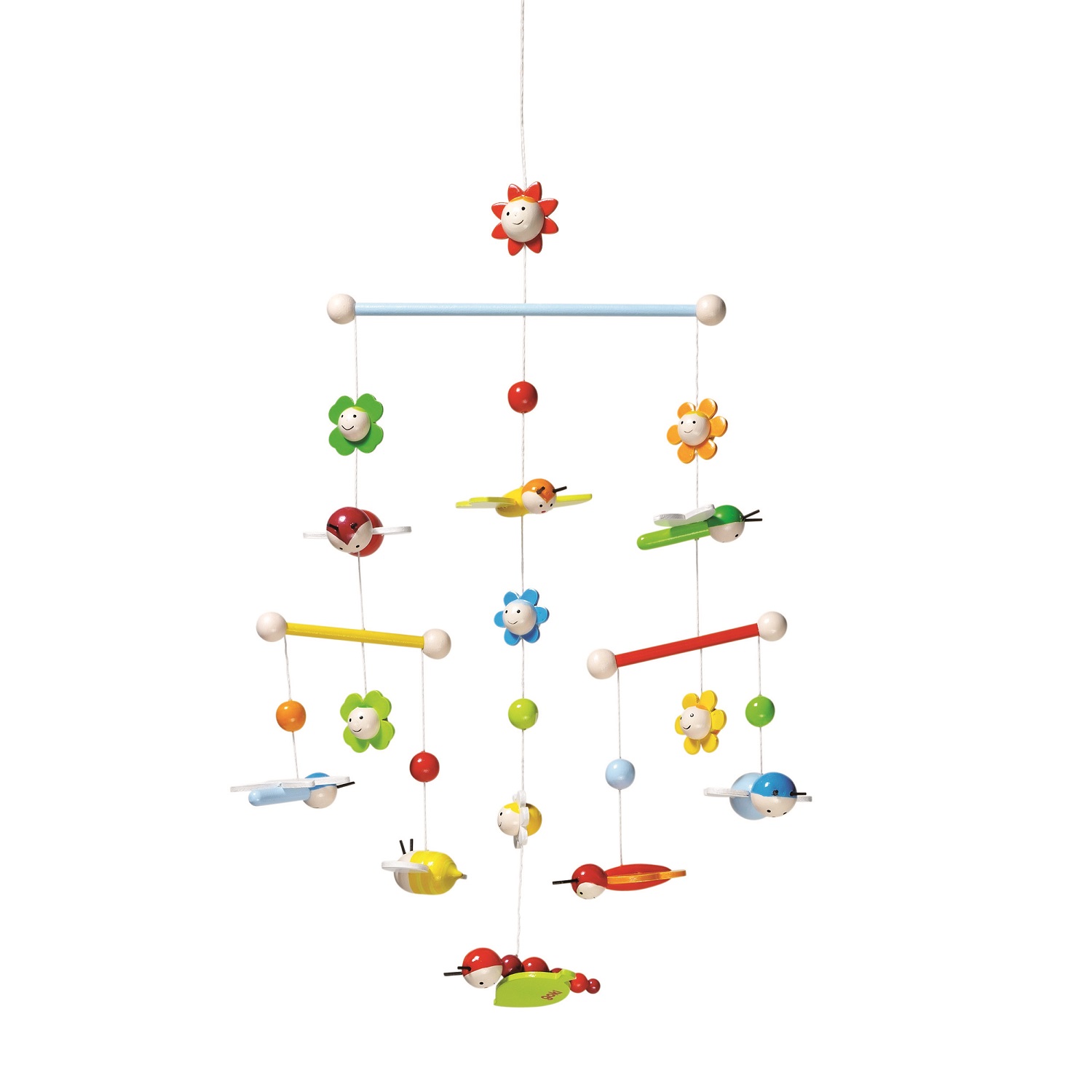 Mobile Frühlingswiese 3-D