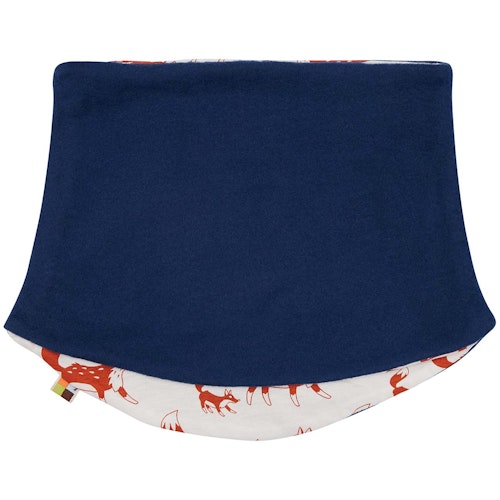 Wende Schlauchschal Fleece marine