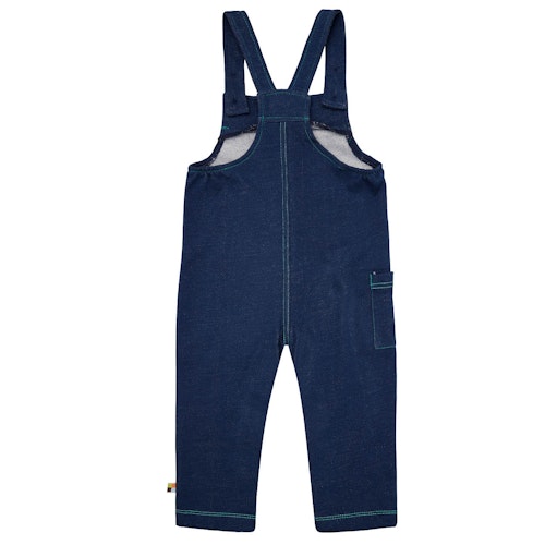 Sweat Strampler Jeans-Optik